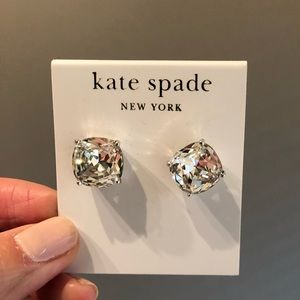 Kate Spade large sparkling earrings studs